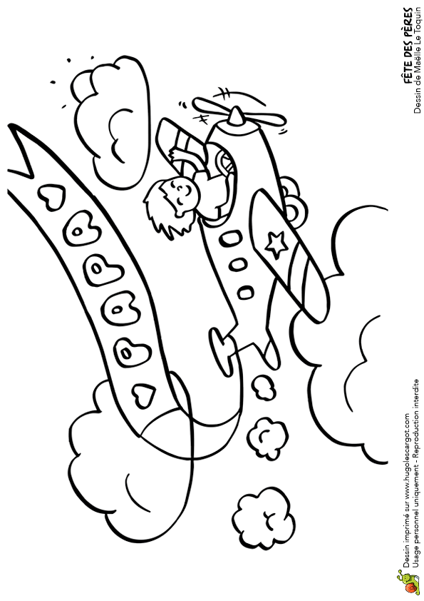 Coloriage papa pour la fête des pères – Source hugolescargot.com Coloriage papa pour la fête des pères - Source hugolescargot.com