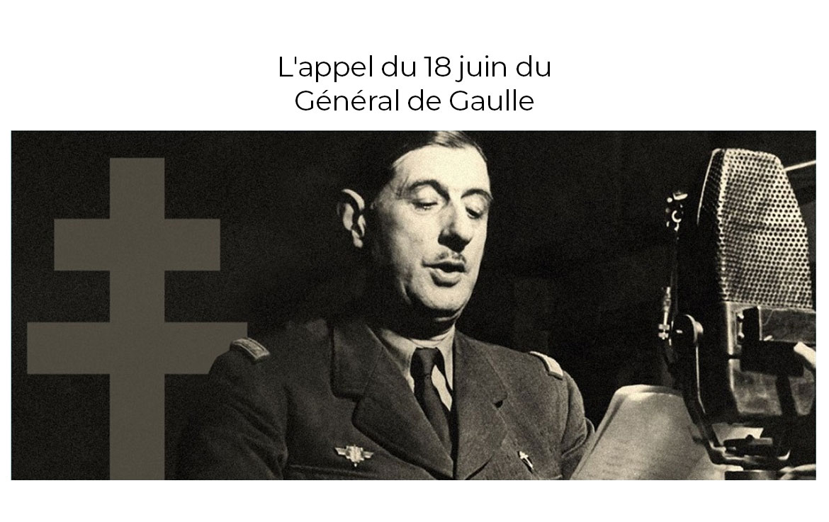 Commémoration appel 18 juin Général de Gaulle