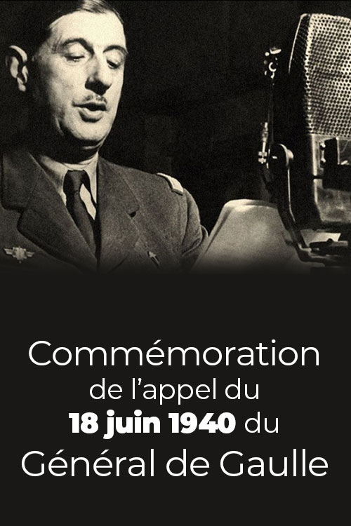 Commémoration appel 18 juin Général de Gaulle