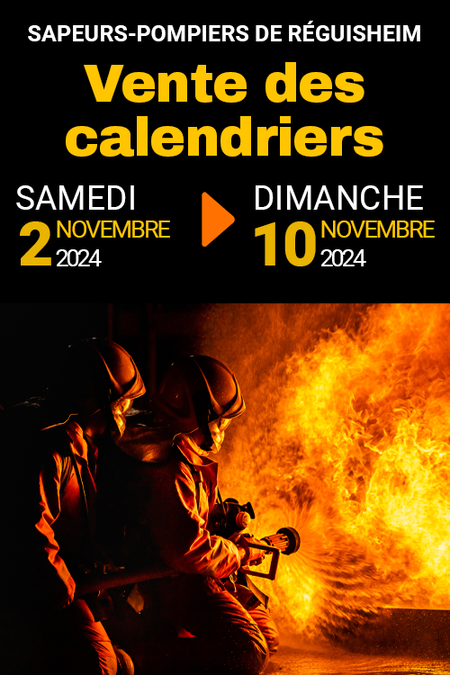 vente des calendriers des sapeurs pompiers