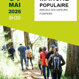 Marche populaire 2026 par l'amicale des sapeurs pompiers de Réguisheim, le vendredi 1 mai 2026