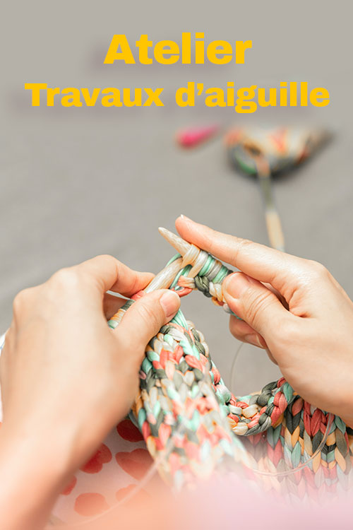 Atelier travaux d'aiguille fait sa rentrée le mardi 16 septembre 2025