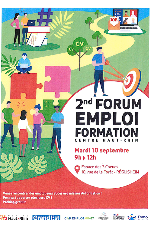 second forum de l'emploi. Septembre 2024