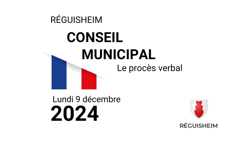 Procès verbal du lundi 9 décembre 2024