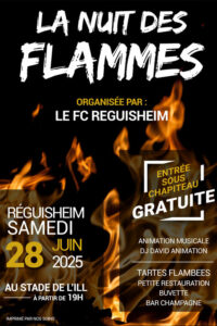 La nuit des Flammes 28 juin 2025 - Réguisheim