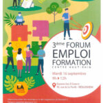 3eme forum emploi formation le mardi 16 septembre 2025 de 9h à 12h