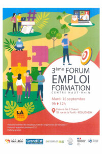 3eme forum emploi formation le mardi 16 septembre 2025 de 9h à 12h