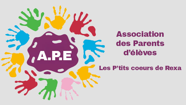 APE : association des parents d'élèves les p'tits coeurs de rexa