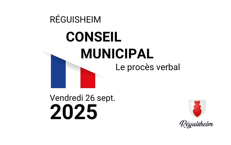 Procès verbal du vendredi 26 septembre 2025