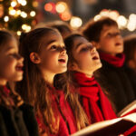 Venez en famille devant la crèche de l'église St Etienne à Réguisheim pour des chants de Noël