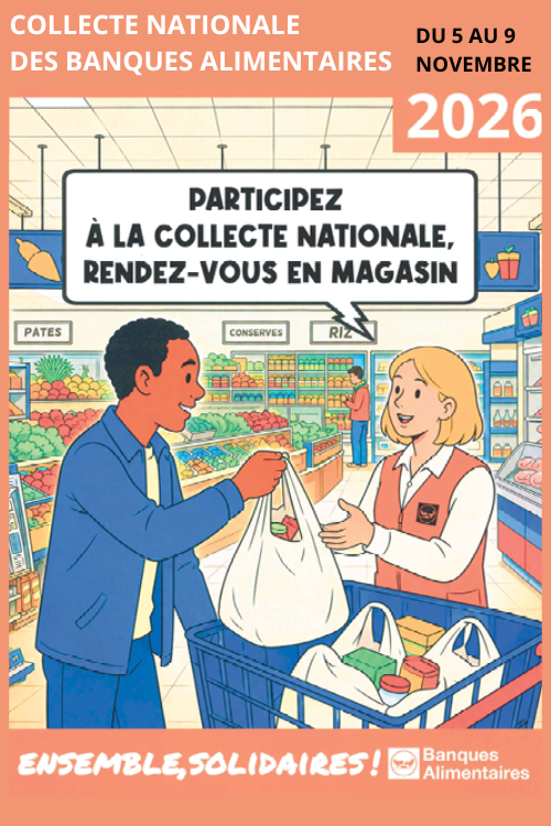 Collecte nationale des banques alimentaires 2026